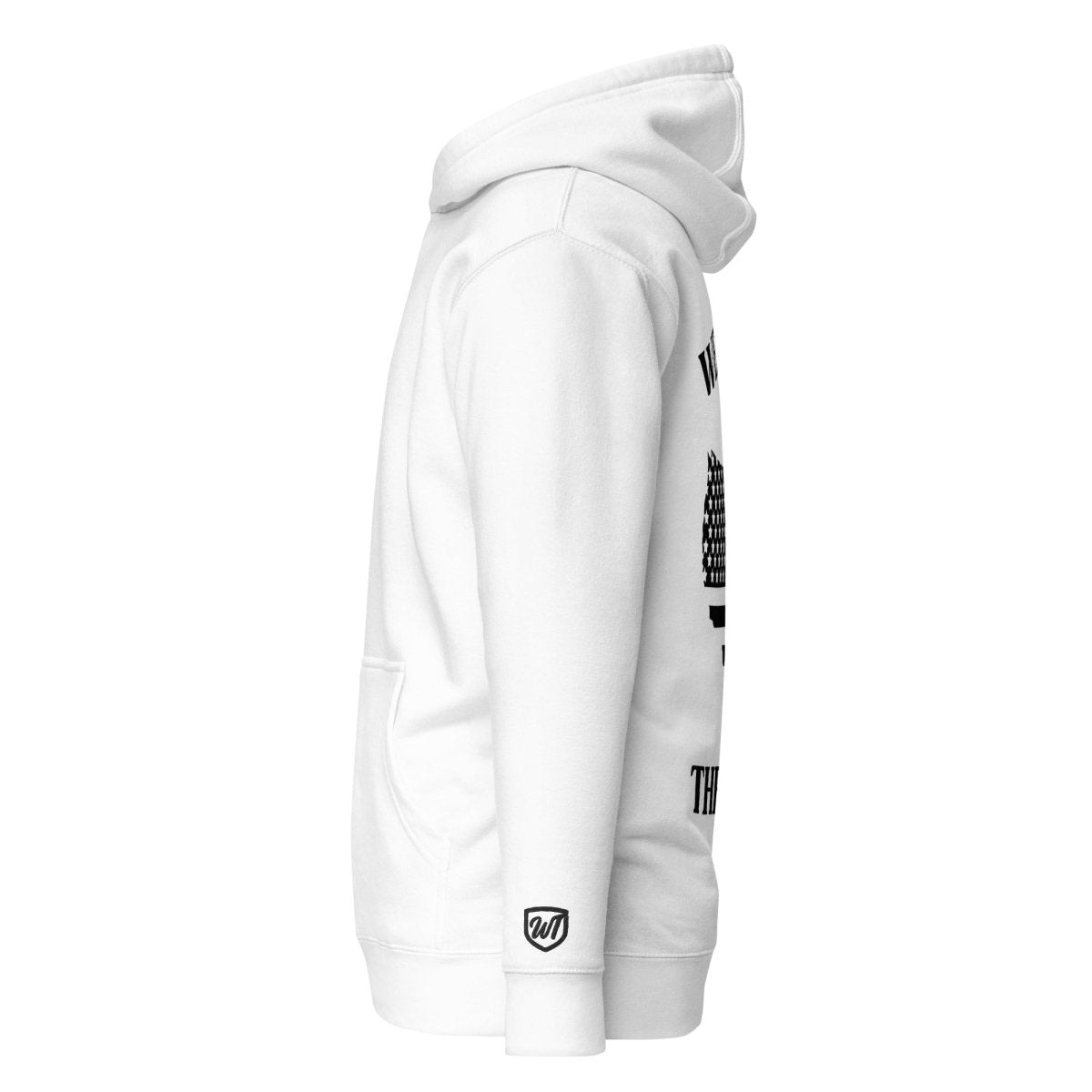 Weekend Therapy National Pride Hoodie – USA Silhouette Edition by Weekend Therapy™ – Weekend Therapy Clothing