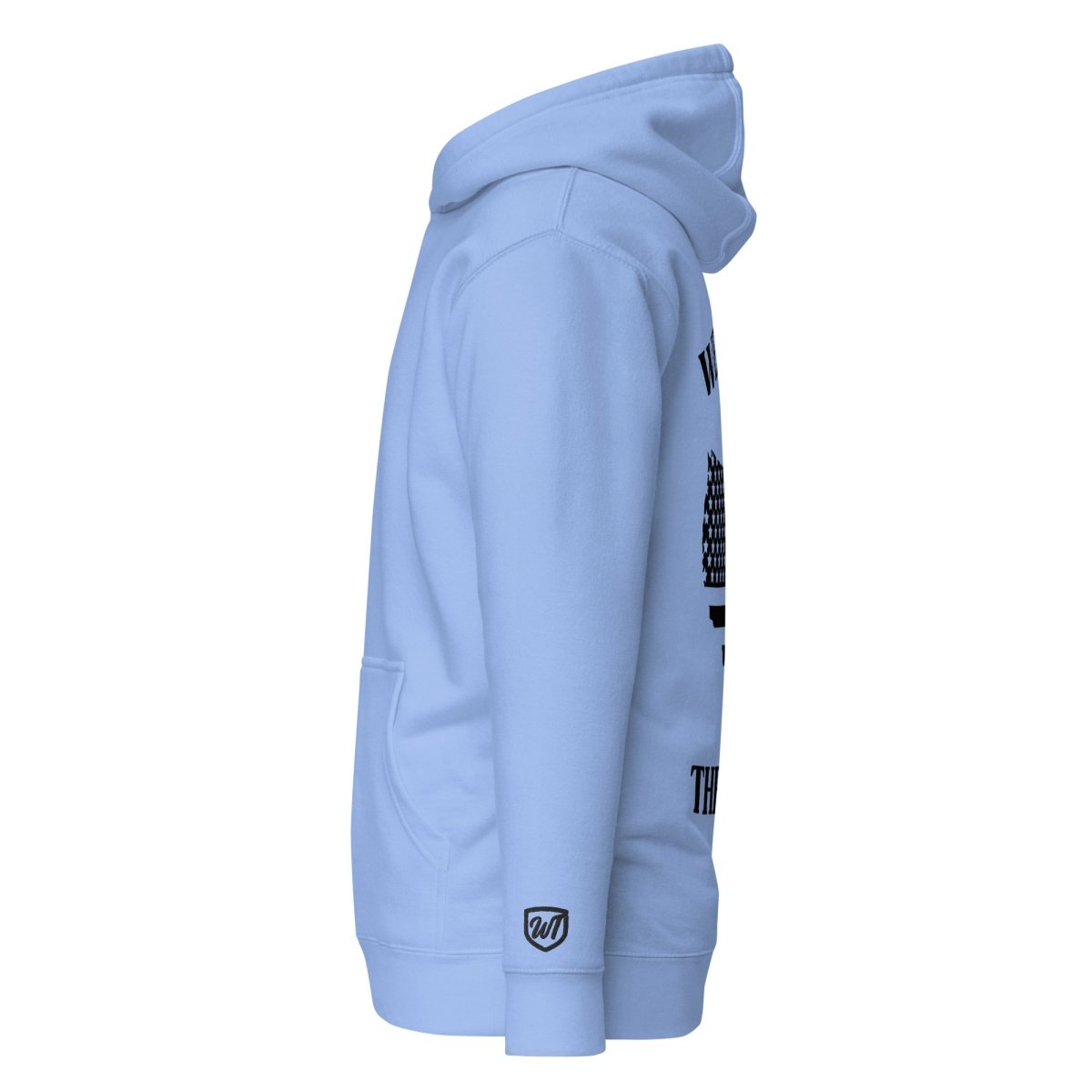 Weekend Therapy National Pride Hoodie – USA Silhouette Edition by Weekend Therapy™ – Weekend Therapy Clothing