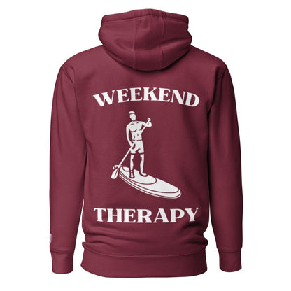 Weekend Therapy Paddle Boarding Hoodie – Standing Paddle Edition by Weekend Therapy™ – Weekend Therapy Clothing
