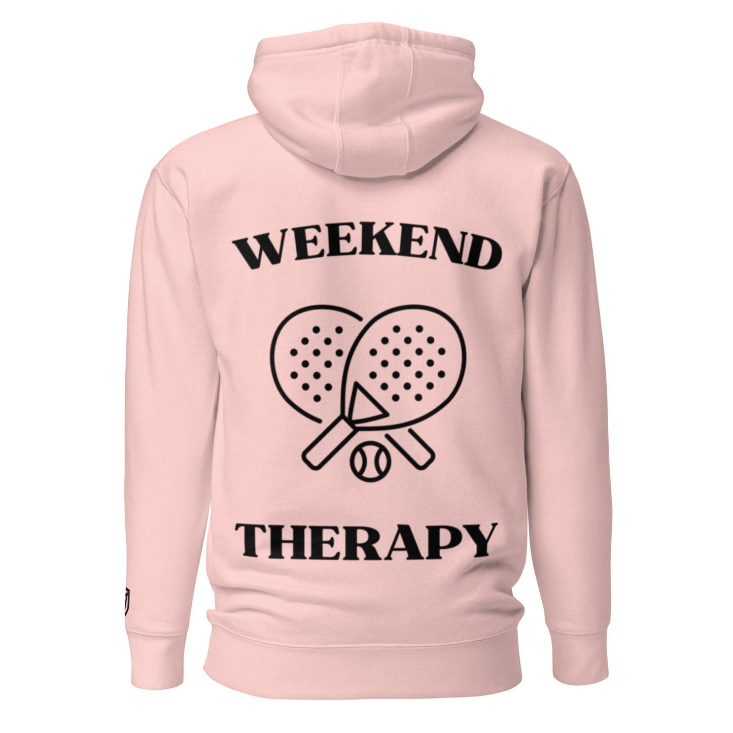 Weekend Therapy Padel Hoodie – Racket Edition by Weekend Therapy™ – Weekend Therapy Clothing