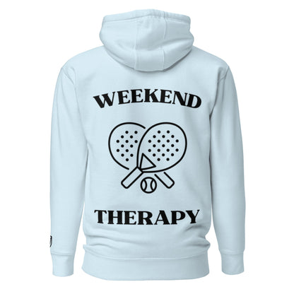 Weekend Therapy Padel Hoodie – Racket Edition by Weekend Therapy™ – Weekend Therapy Clothing