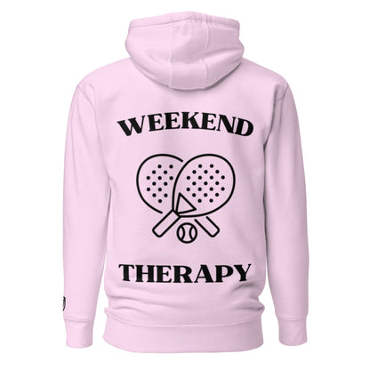Weekend Therapy Padel Hoodie – Racket Edition by Weekend Therapy™ – Weekend Therapy Clothing