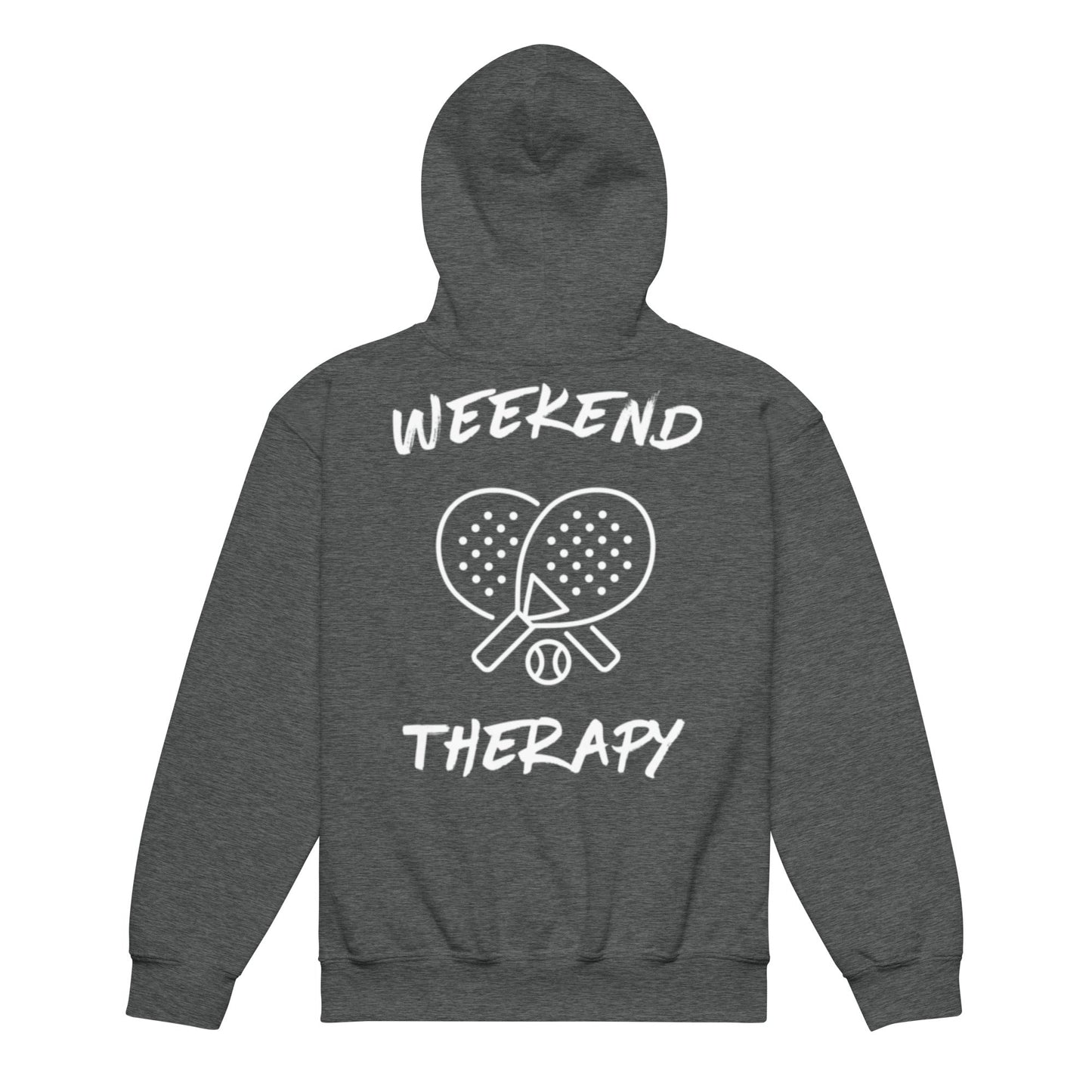 Weekend Therapy Padel Hoodie – Racket Edition by Weekend Therapy™ – Weekend Therapy Clothing