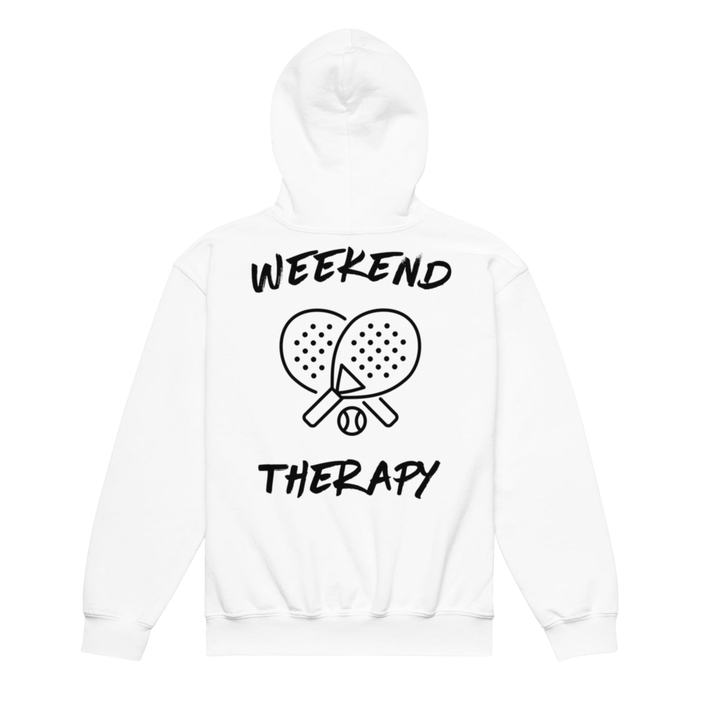 Weekend Therapy Padel Hoodie – Racket Edition by Weekend Therapy™ – Weekend Therapy Clothing