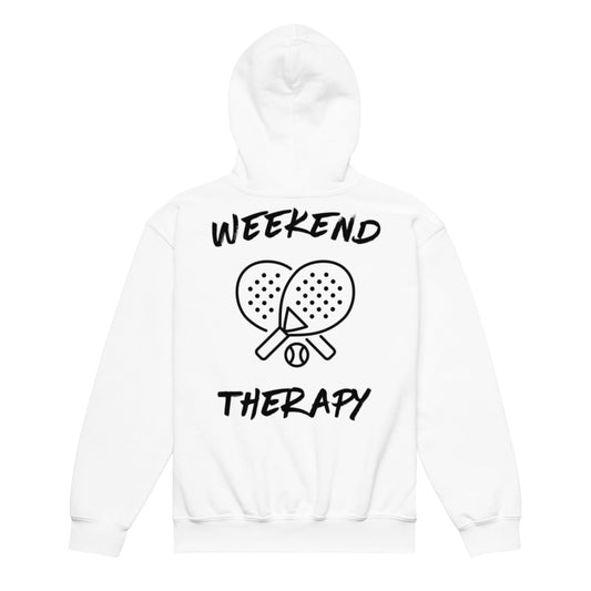 Weekend Therapy Padel Hoodie – Racket Edition by Weekend Therapy™ – Weekend Therapy Clothing