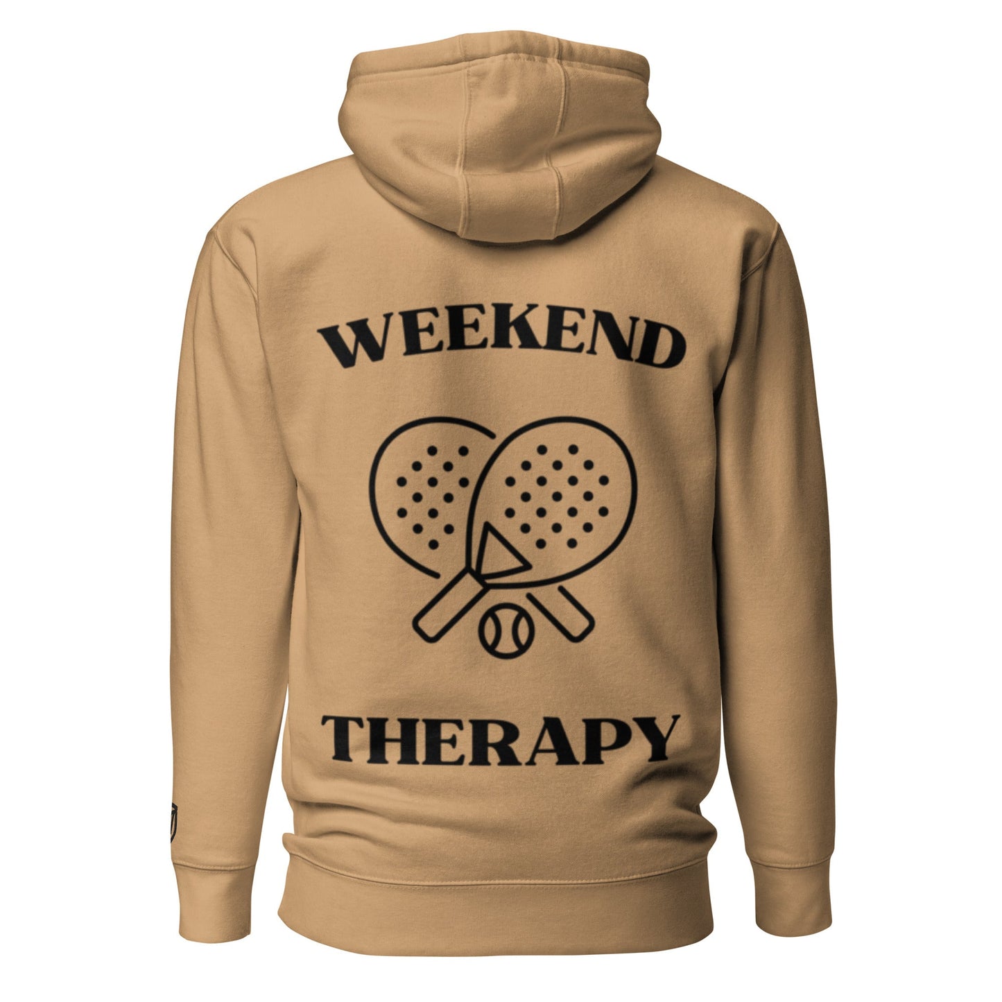 Weekend Therapy Padel Hoodie – Racket Edition by Weekend Therapy™ – Weekend Therapy Clothing