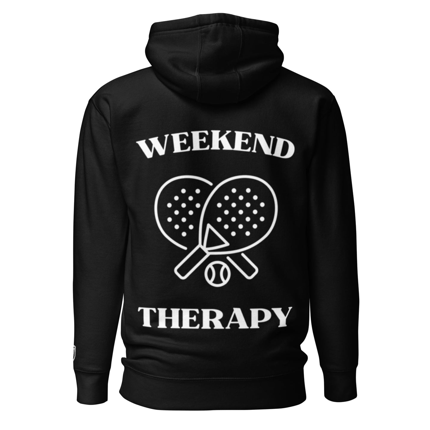 Weekend Therapy Padel Hoodie – Racket Edition by Weekend Therapy™ – Weekend Therapy Clothing