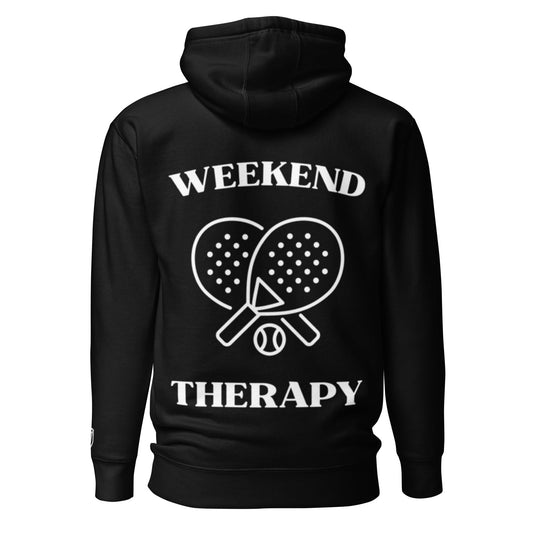 Weekend Therapy Padel Hoodie – Racket Edition by Weekend Therapy™ – Weekend Therapy Clothing