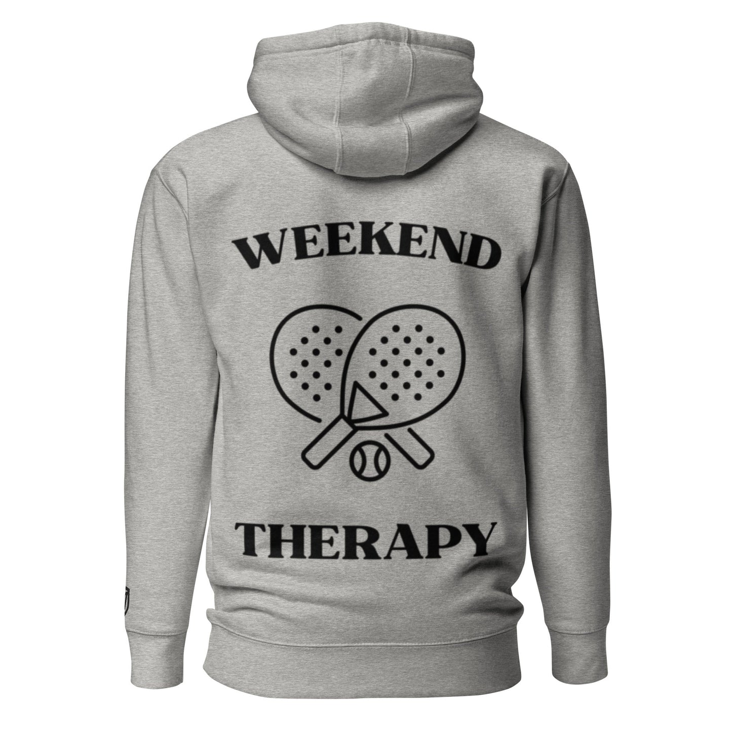 Weekend Therapy Padel Hoodie – Racket Edition by Weekend Therapy™ – Weekend Therapy Clothing