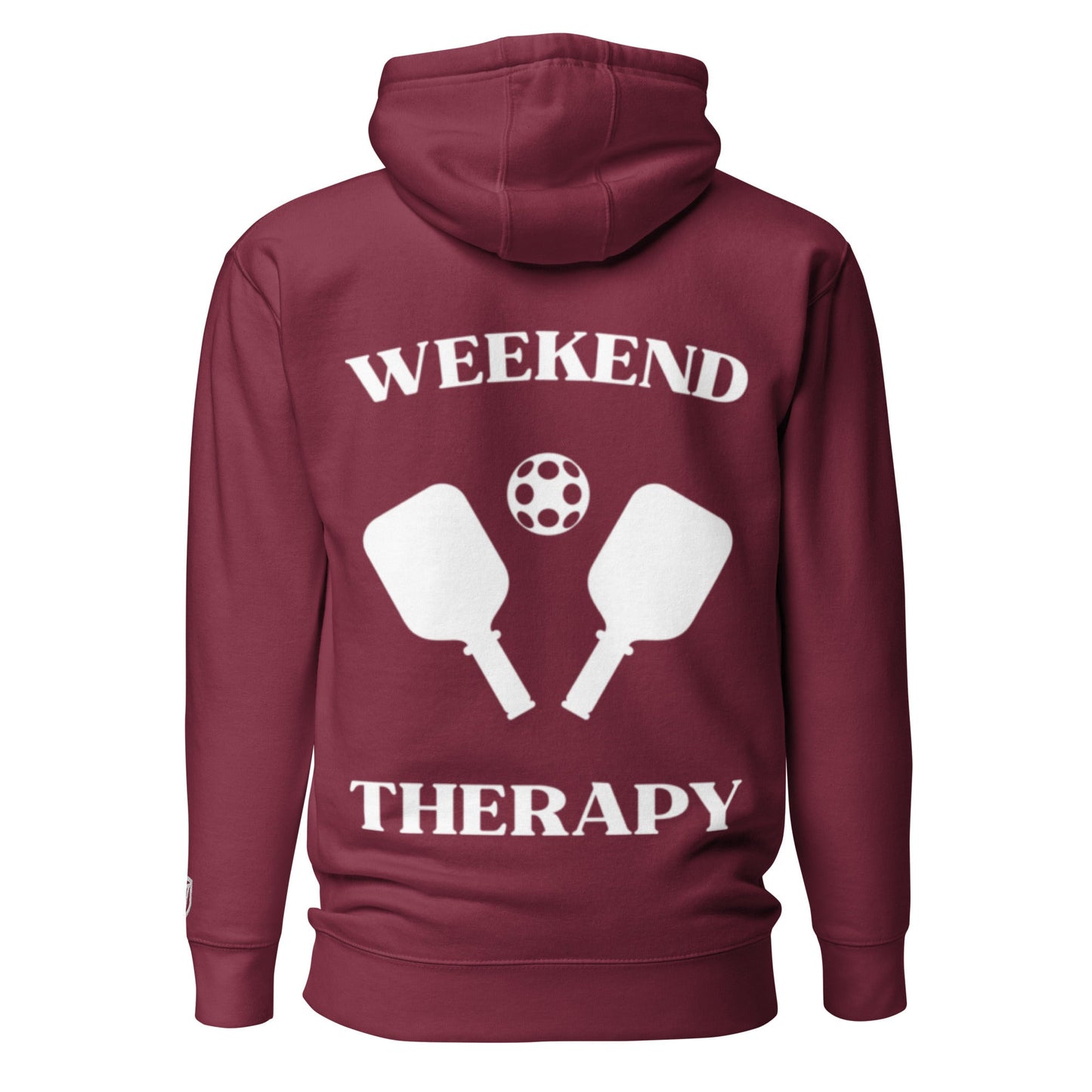 Weekend Therapy Pickleball Hoodie – Paddle Edition by Weekend Therapy™ – Weekend Therapy Clothing