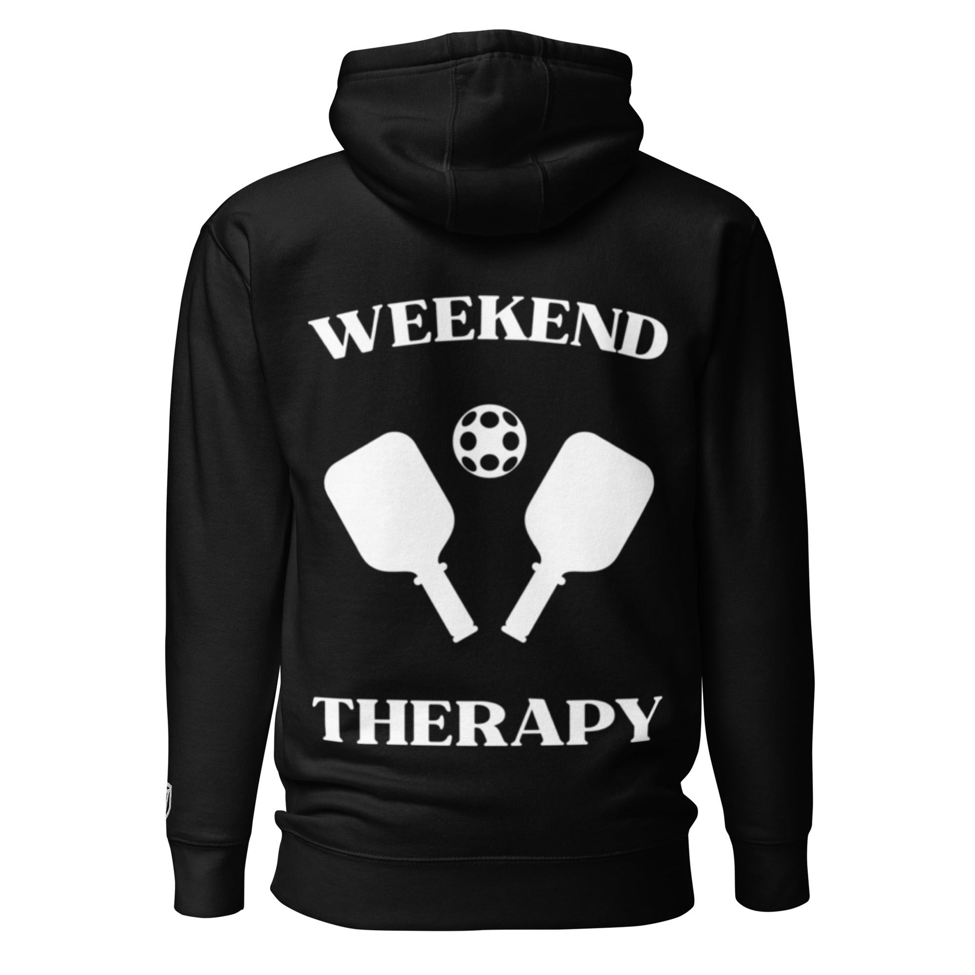 Weekend Therapy Pickleball Hoodie – Paddle Edition by Weekend Therapy™ – Weekend Therapy Clothing
