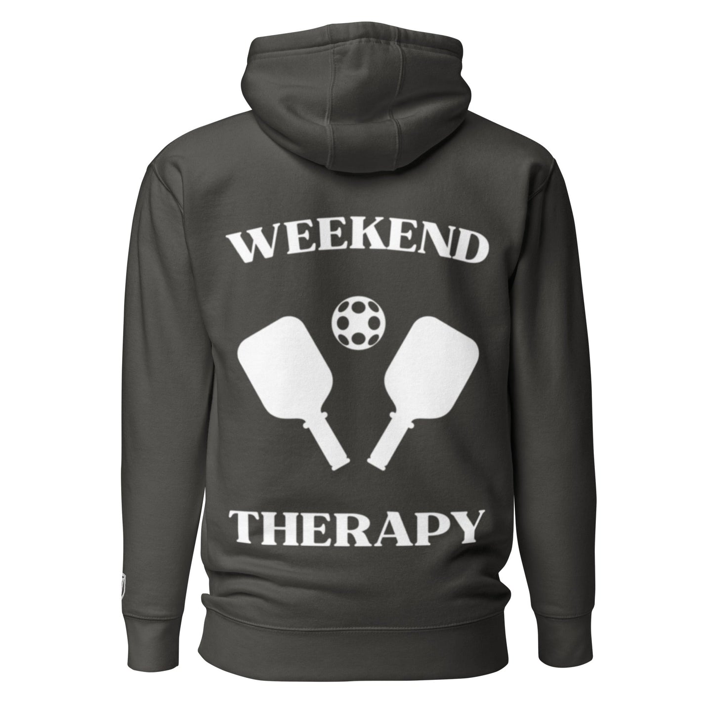 Weekend Therapy Pickleball Hoodie – Paddle Edition by Weekend Therapy™ – Weekend Therapy Clothing