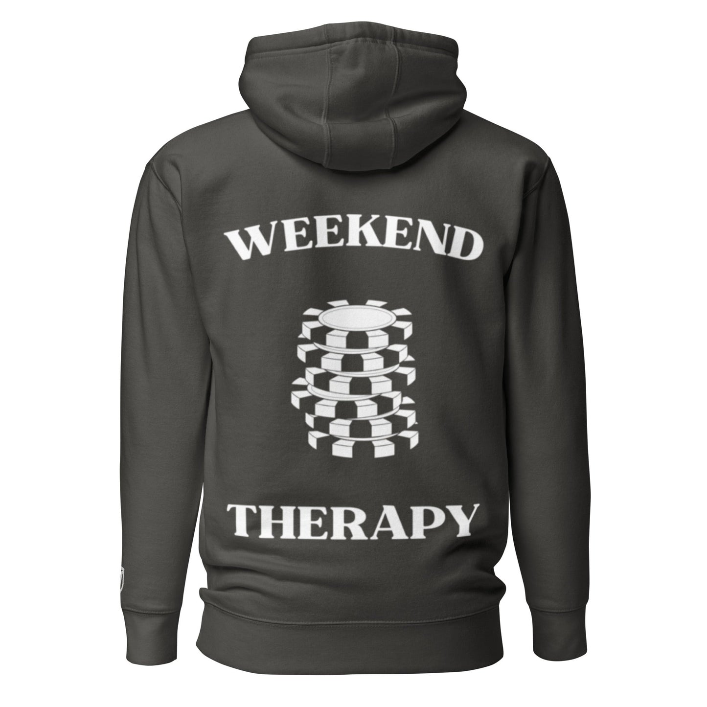 Weekend Therapy Poker Chips Hoodie – High Roller Edition by Weekend Therapy™ – Weekend Therapy Clothing