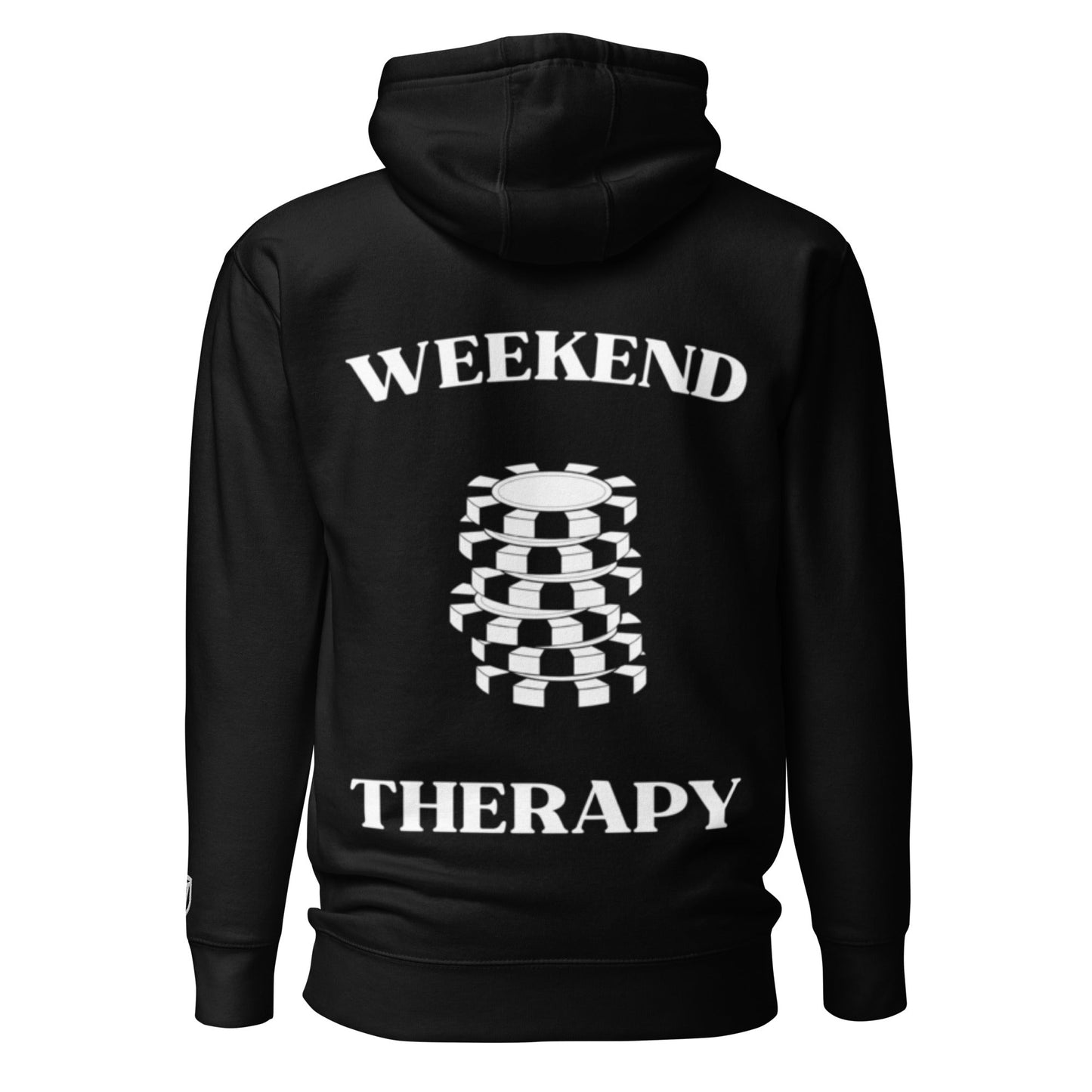 Weekend Therapy Poker Chips Hoodie – High Roller Edition by Weekend Therapy™ – Weekend Therapy Clothing
