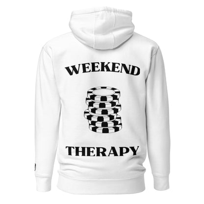 Weekend Therapy Poker Chips Hoodie – High Roller Edition by Weekend Therapy™ – Weekend Therapy Clothing