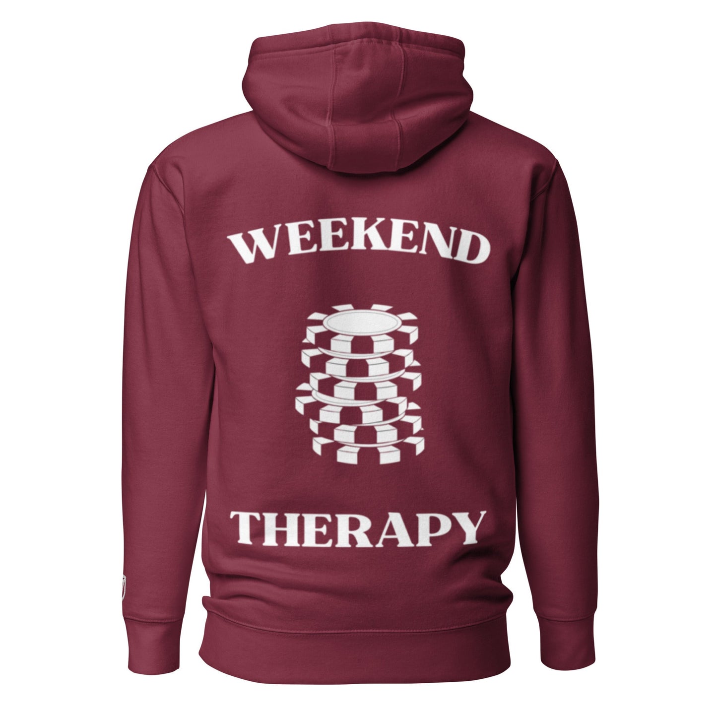 Weekend Therapy Poker Chips Hoodie – High Roller Edition by Weekend Therapy™ – Weekend Therapy Clothing