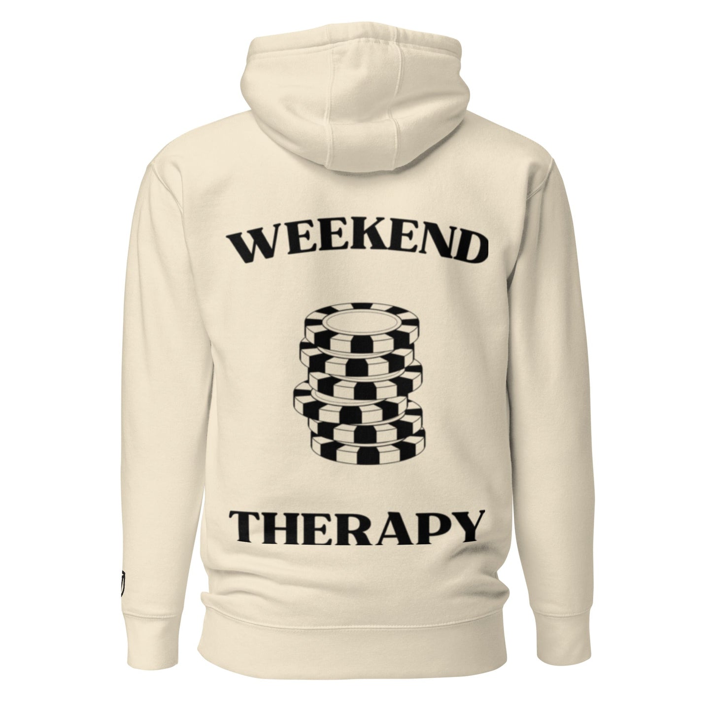 Weekend Therapy Poker Chips Hoodie – High Roller Edition by Weekend Therapy™ – Weekend Therapy Clothing
