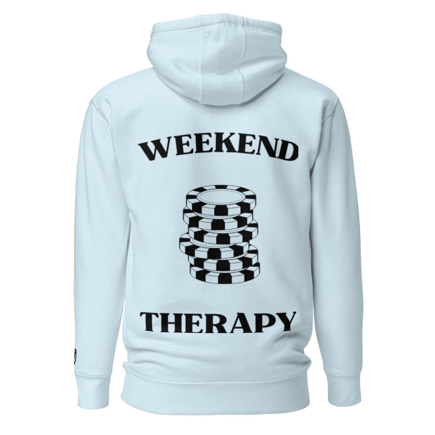 Weekend Therapy Poker Chips Hoodie – High Roller Edition by Weekend Therapy™ – Weekend Therapy Clothing