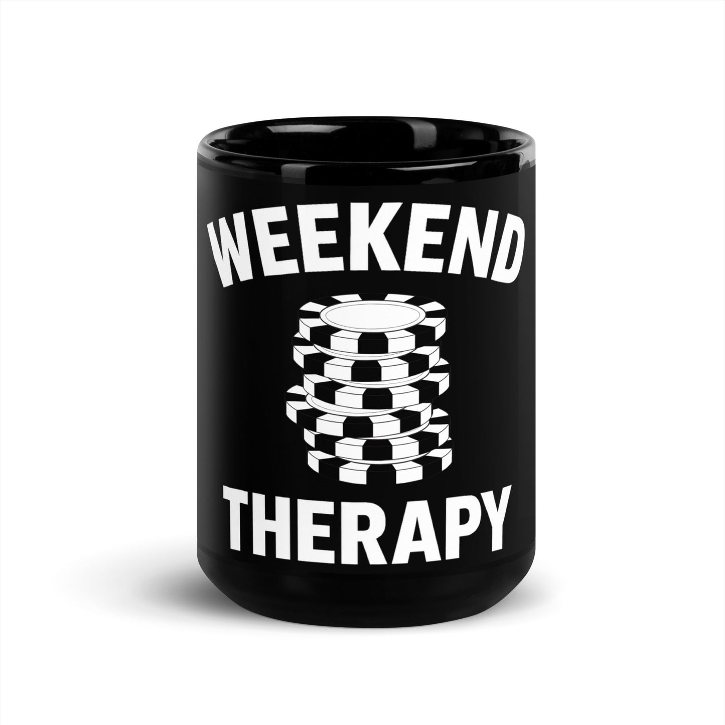 Weekend Therapy Poker Chips Mug – High Roller Edition by Weekend Therapy™ – Weekend Therapy Clothing