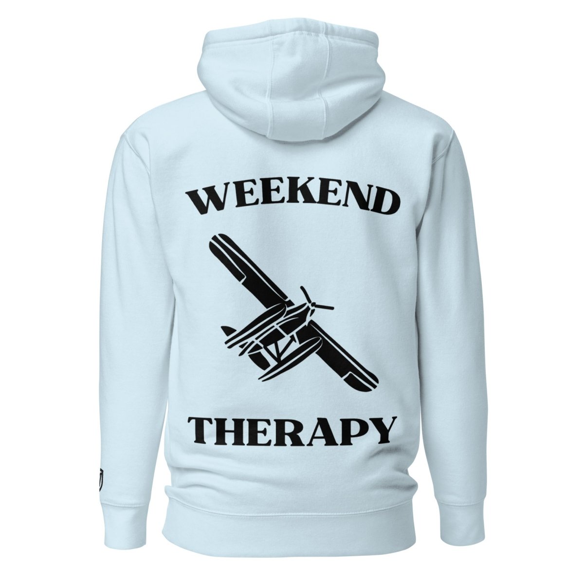 Weekend Therapy Pontoon Plane Hoodie – Water Edition by Weekend Therapy™ – Weekend Therapy Clothing