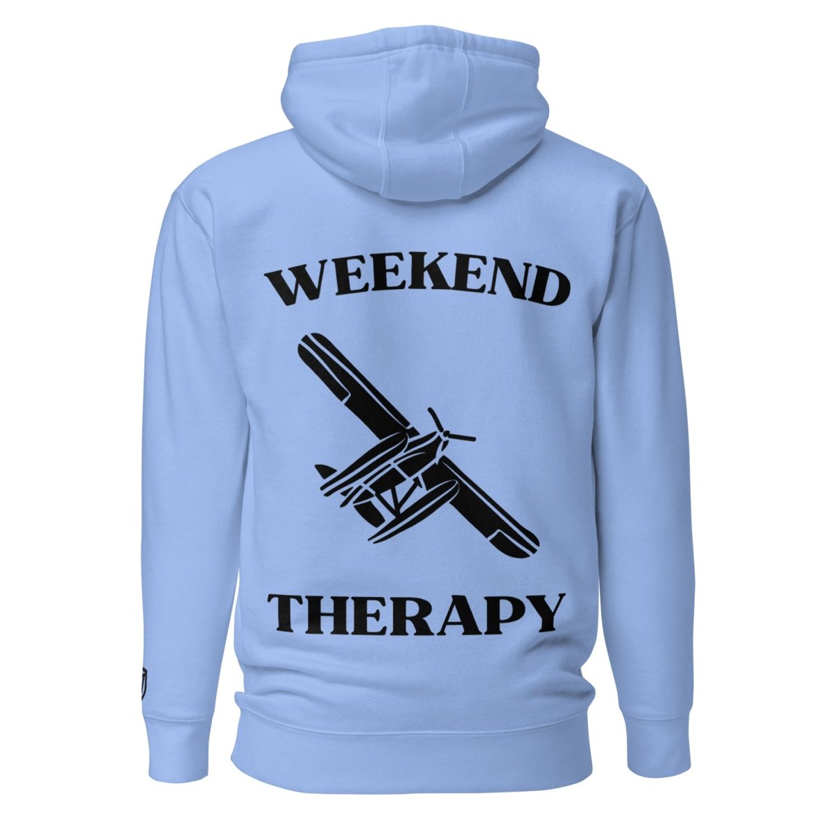 Weekend Therapy Pontoon Plane Hoodie – Water Edition by Weekend Therapy™ – Weekend Therapy Clothing