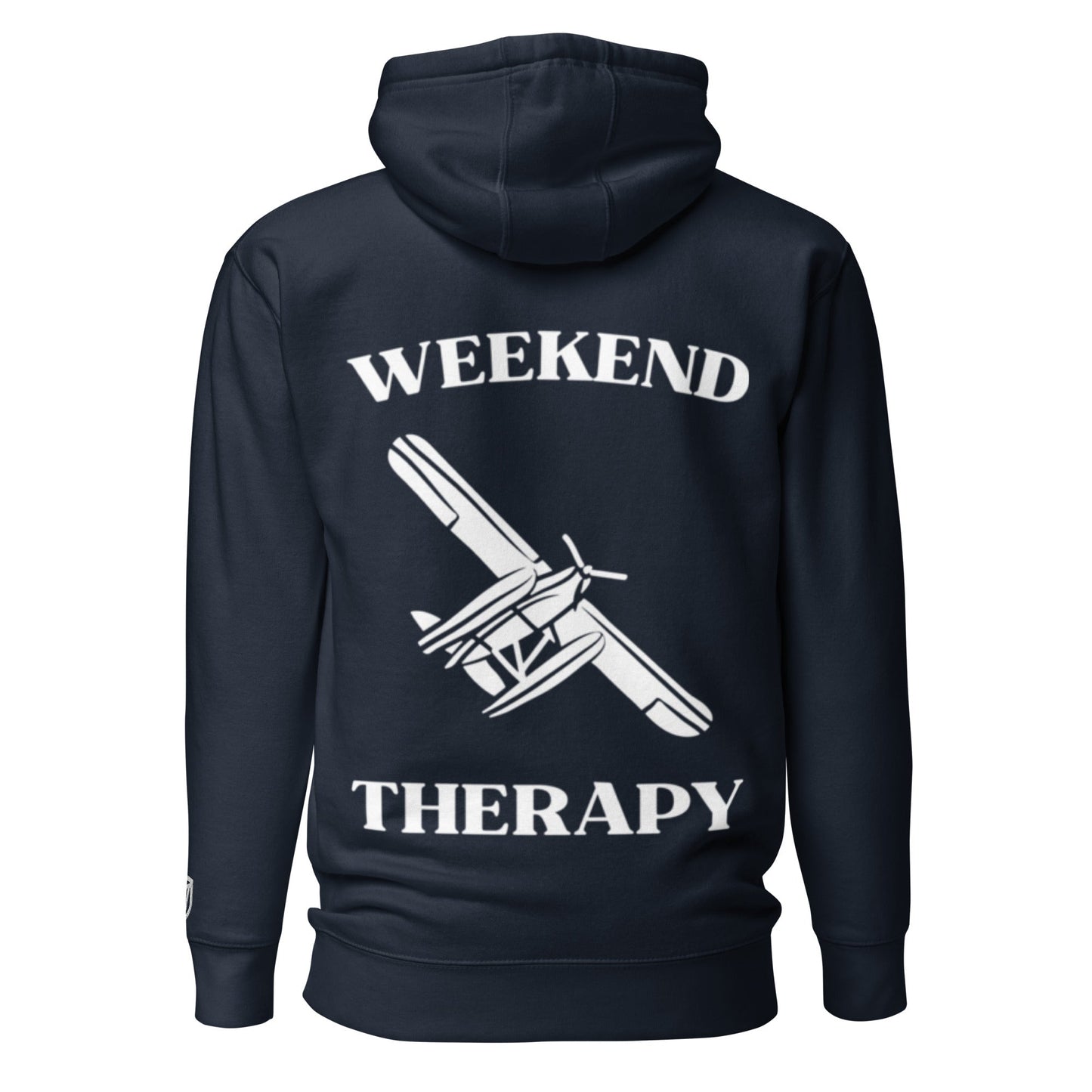 Weekend Therapy Pontoon Plane Hoodie – Water Edition by Weekend Therapy™ – Weekend Therapy Clothing