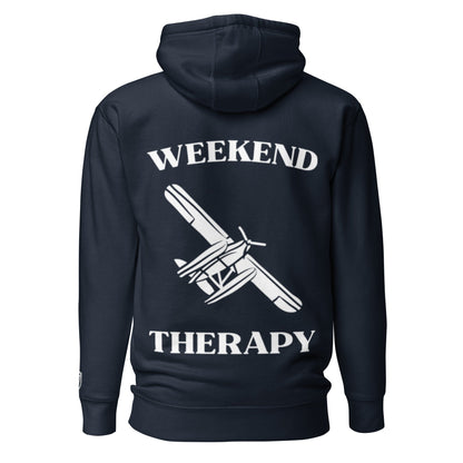 Weekend Therapy Pontoon Plane Hoodie – Water Edition by Weekend Therapy™ – Weekend Therapy Clothing