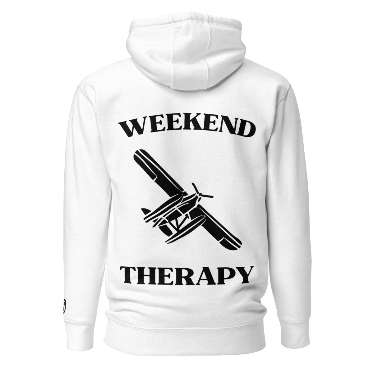Weekend Therapy Pontoon Plane Hoodie – Water Edition by Weekend Therapy™ – Weekend Therapy Clothing