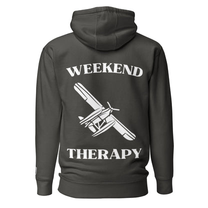 Weekend Therapy Pontoon Plane Hoodie – Water Edition by Weekend Therapy™ – Weekend Therapy Clothing