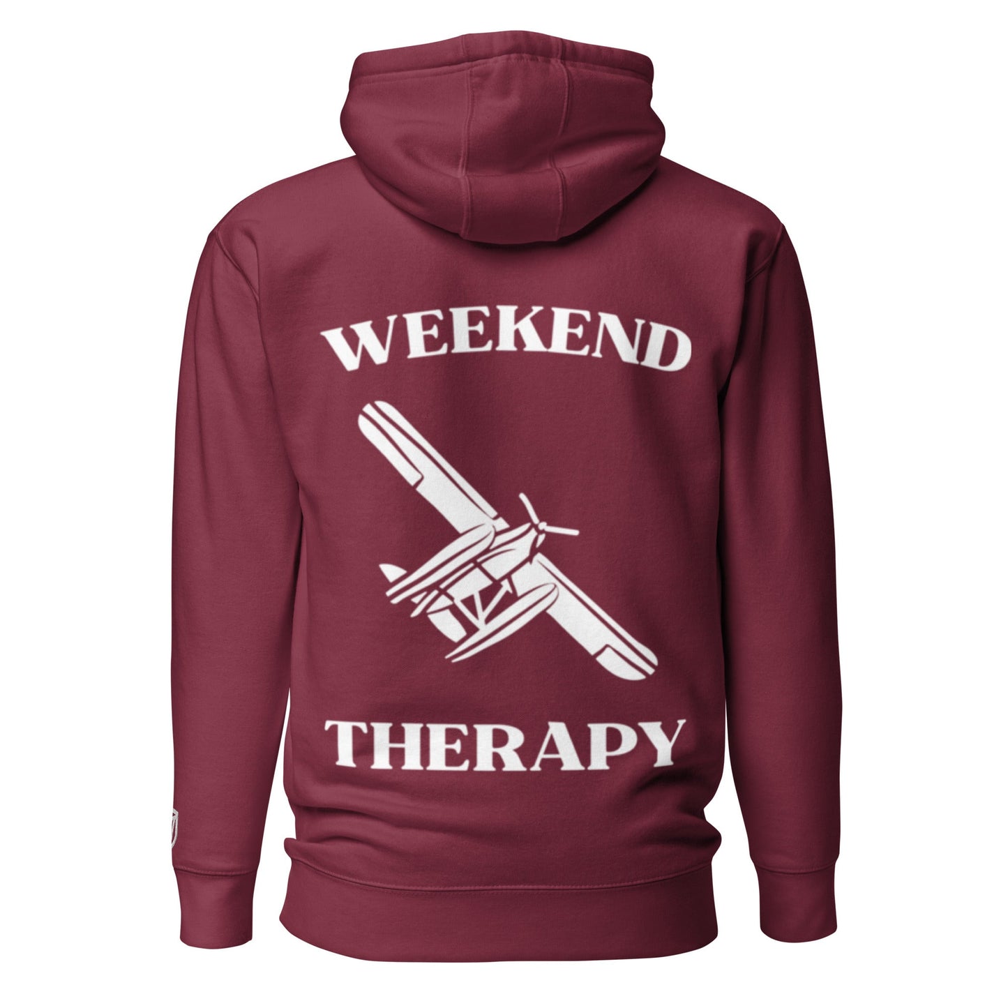 Weekend Therapy Pontoon Plane Hoodie – Water Edition by Weekend Therapy™ – Weekend Therapy Clothing
