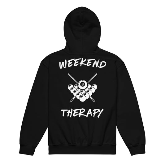 Weekend Therapy Pool Hoodie – 8 - Ball Edition by Weekend Therapy™ – Weekend Therapy Clothing