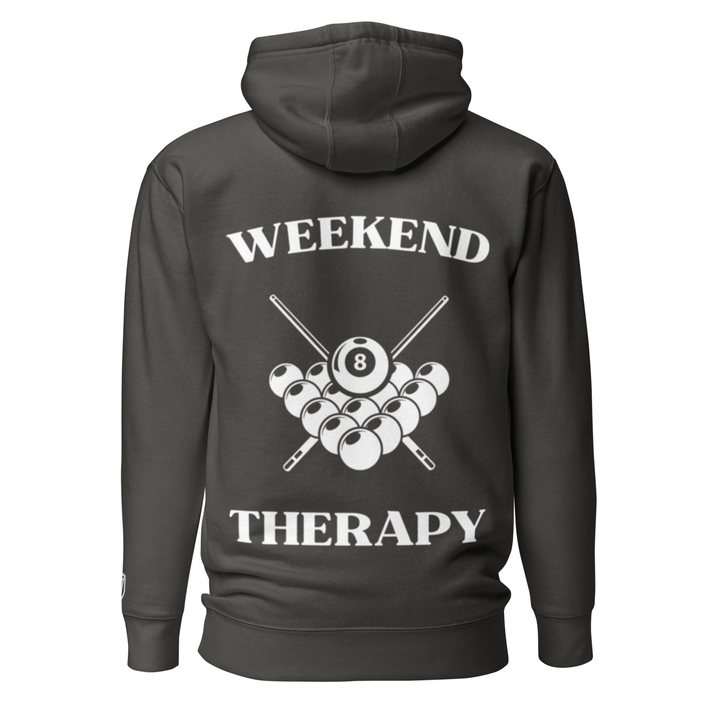 Weekend Therapy Pool Hoodie – 8 - Ball Edition by Weekend Therapy™ – Weekend Therapy Clothing