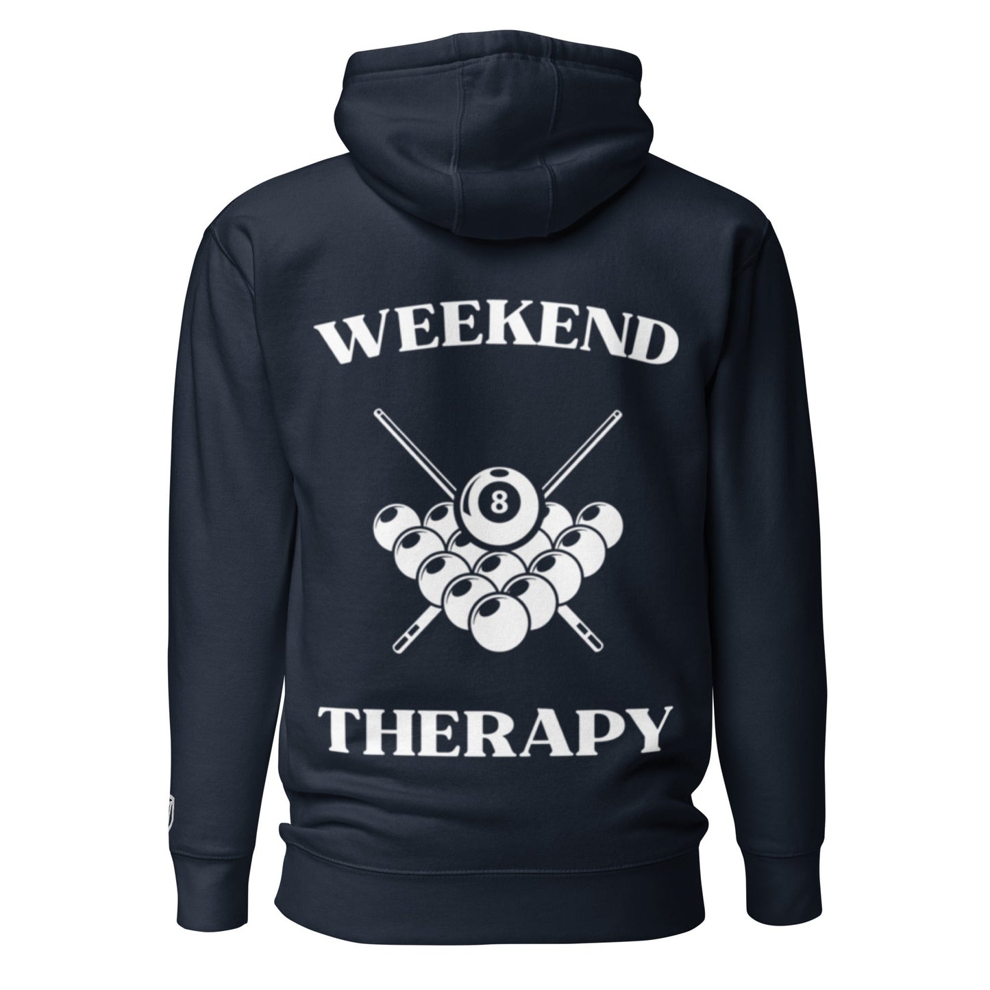 Weekend Therapy Pool Hoodie – 8 - Ball Edition by Weekend Therapy™ – Weekend Therapy Clothing