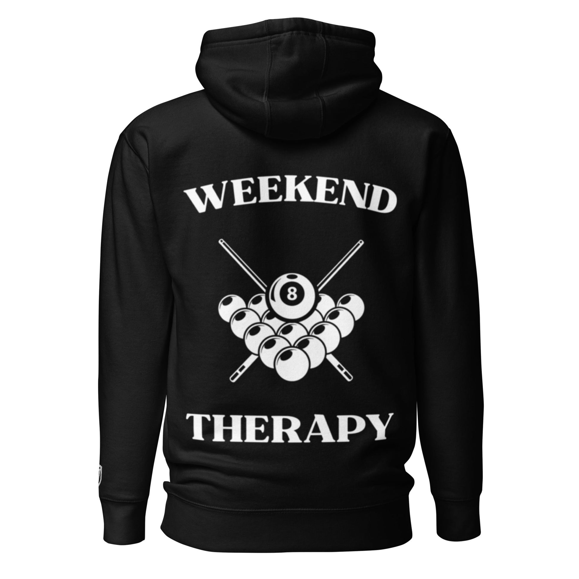 Weekend Therapy Pool Hoodie – 8 - Ball Edition by Weekend Therapy™ – Weekend Therapy Clothing