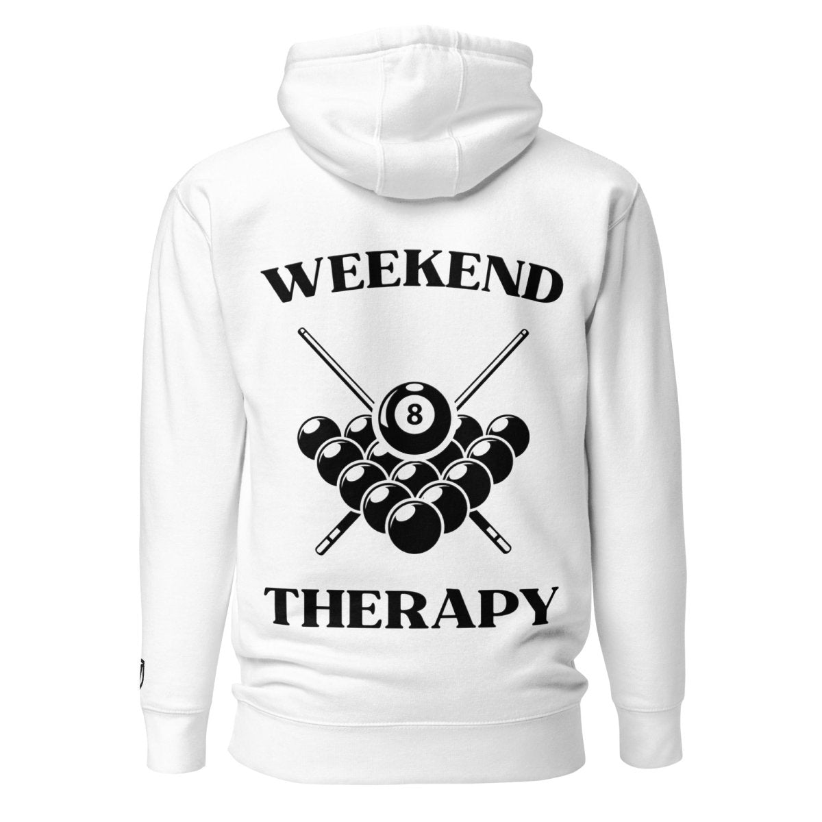 Weekend Therapy Pool Hoodie – 8 - Ball Edition by Weekend Therapy™ – Weekend Therapy Clothing