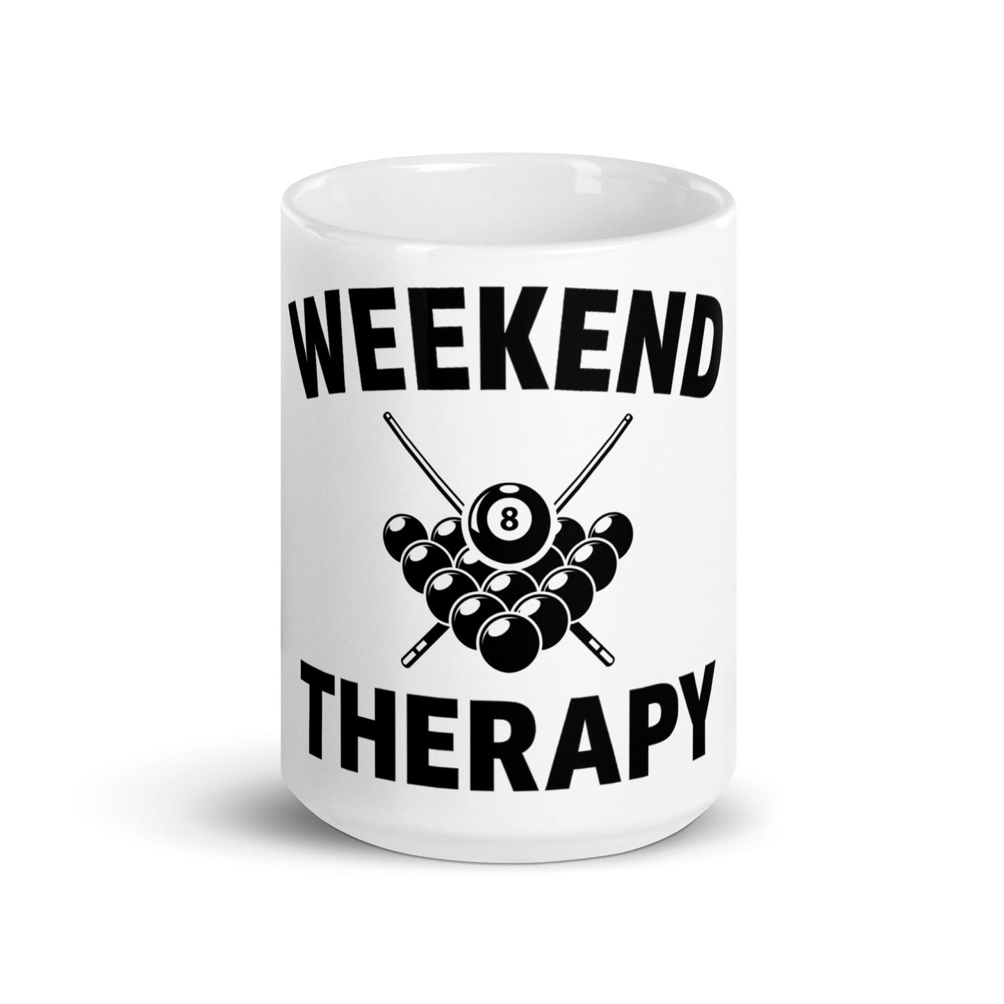 Weekend Therapy Pool Mug – 8 - Ball Edition by Weekend Therapy™ – Weekend Therapy Clothing
