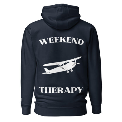 Weekend Therapy Prop Plane Hoodie – Weekend Flyer Edition by Weekend Therapy™ – Weekend Therapy Clothing