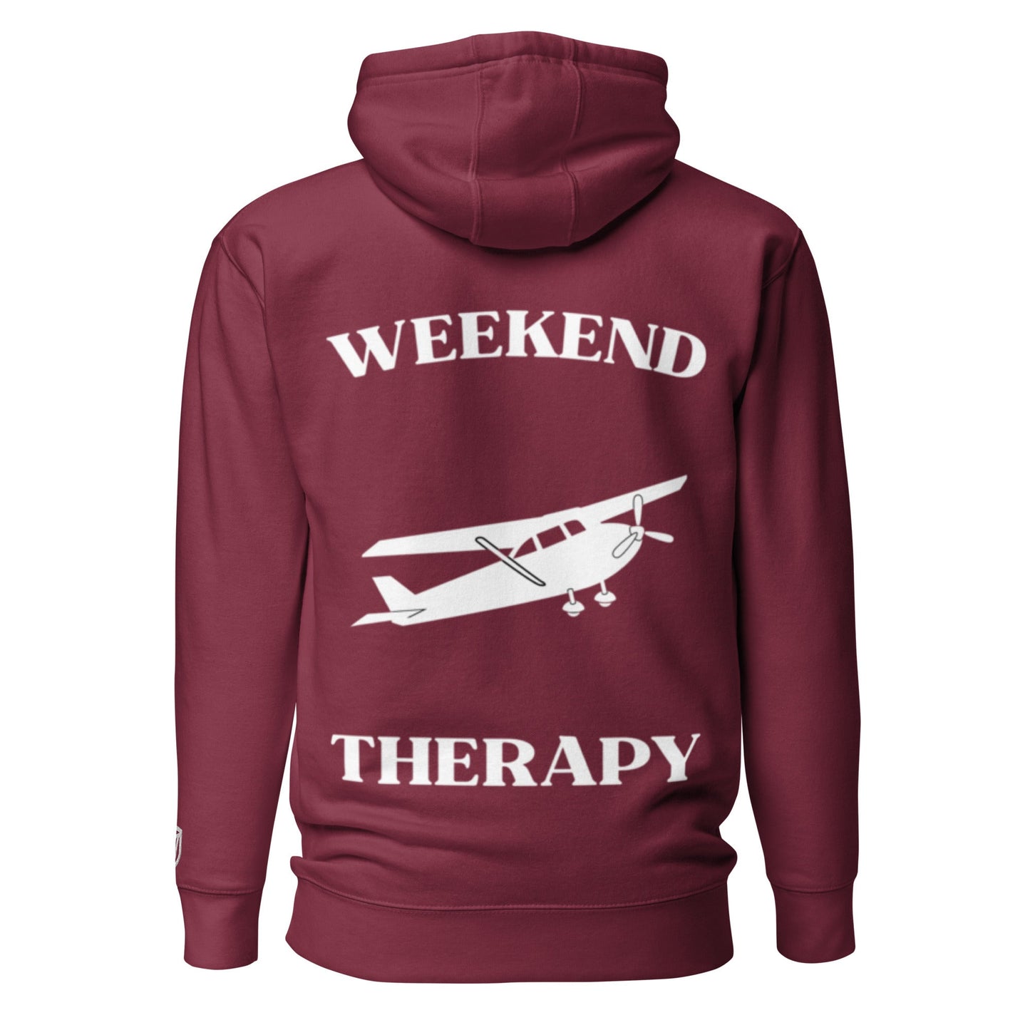 Weekend Therapy Prop Plane Hoodie – Weekend Flyer Edition by Weekend Therapy™ – Weekend Therapy Clothing