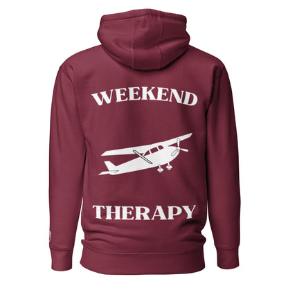 Weekend Therapy Prop Plane Hoodie – Weekend Flyer Edition by Weekend Therapy™ – Weekend Therapy Clothing