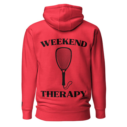 Weekend Therapy Racquetball Hoodie – Racquetball Edition by Weekend Therapy™ – Weekend Therapy Clothing