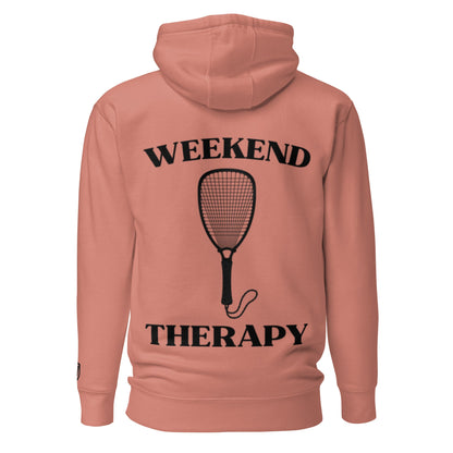 Weekend Therapy Racquetball Hoodie – Racquetball Edition by Weekend Therapy™ – Weekend Therapy Clothing