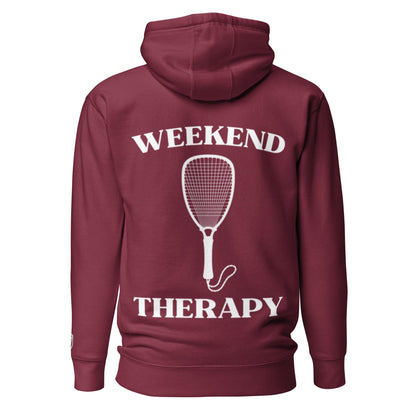 Weekend Therapy Racquetball Hoodie – Racquetball Edition by Weekend Therapy™ – Weekend Therapy Clothing