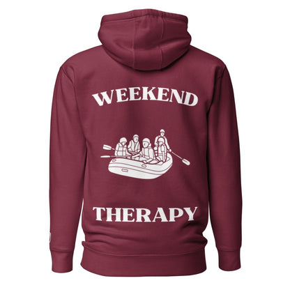 Weekend Therapy Rafting Hoodie – Group Paddle Edition by Weekend Therapy™ – Weekend Therapy Clothing