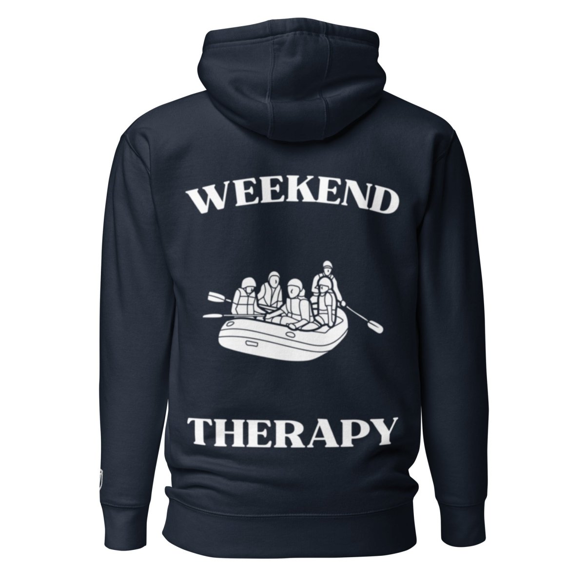 Weekend Therapy Rafting Hoodie – Group Paddle Edition by Weekend Therapy™ – Weekend Therapy Clothing