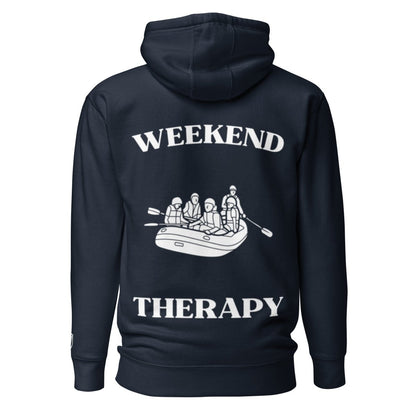 Weekend Therapy Rafting Hoodie – Group Paddle Edition by Weekend Therapy™ – Weekend Therapy Clothing