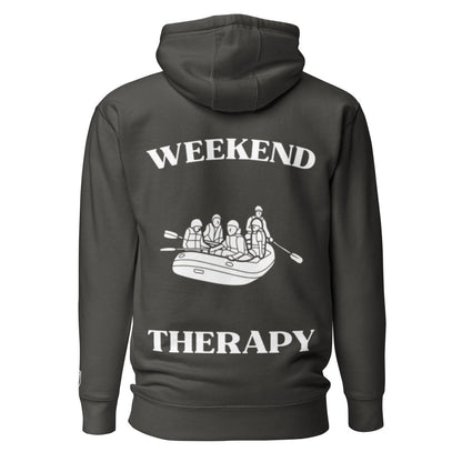 Weekend Therapy Rafting Hoodie – Group Paddle Edition by Weekend Therapy™ – Weekend Therapy Clothing