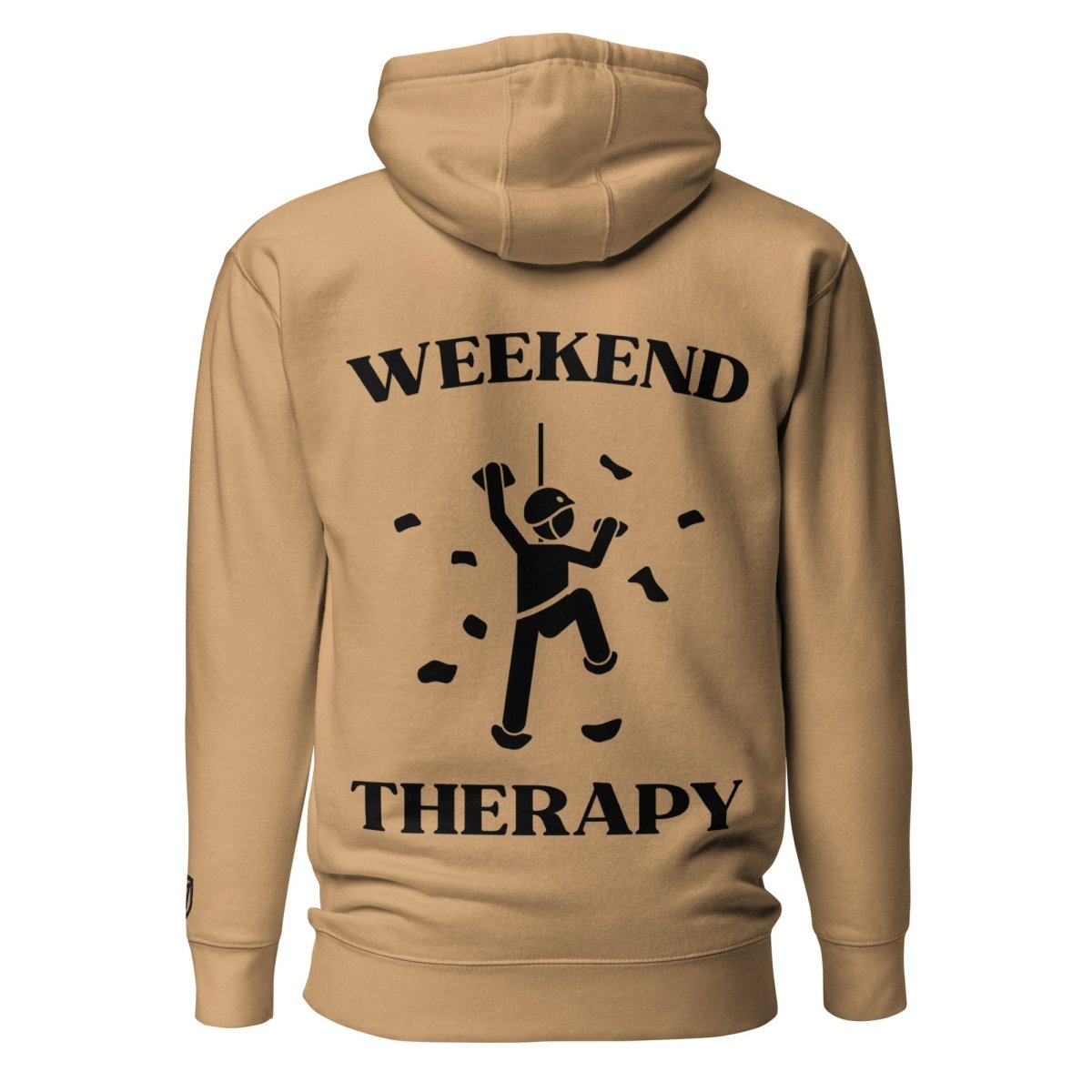 Weekend Therapy Rock Climbing Hoodie – Chalk Toss Edition by Weekend Therapy™ – Weekend Therapy Clothing