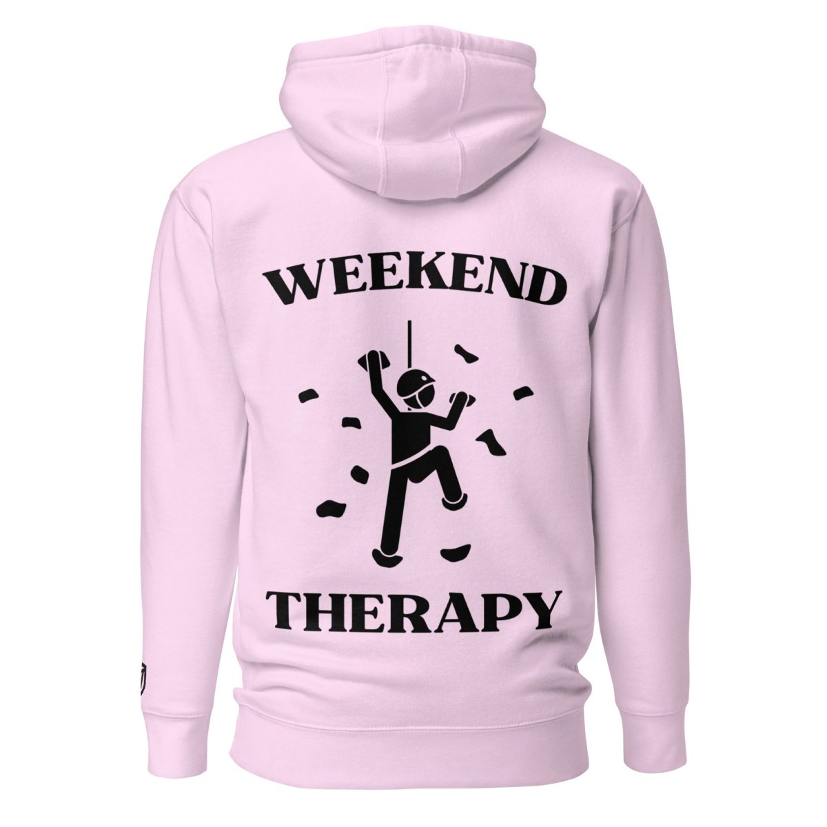 Weekend Therapy Rock Climbing Hoodie – Chalk Toss Edition by Weekend Therapy™ – Weekend Therapy Clothing