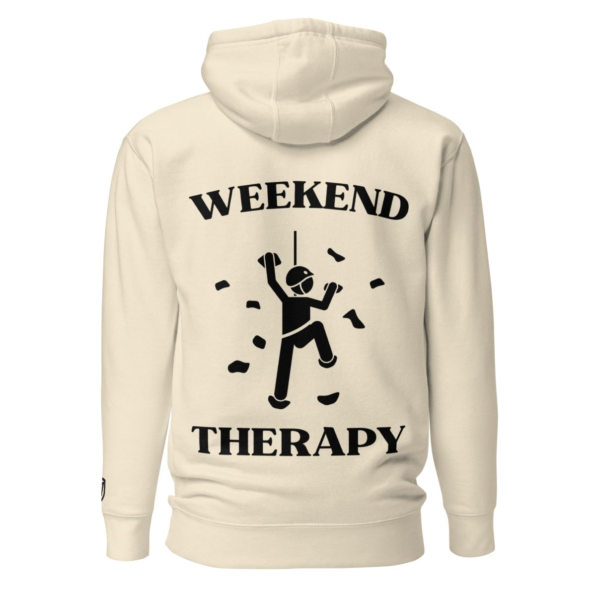 Weekend Therapy Rock Climbing Hoodie – Chalk Toss Edition by Weekend Therapy™ – Weekend Therapy Clothing