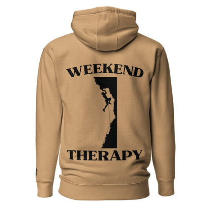 Weekend Therapy Rock Climbing Hoodie – Edge Hang Edition by Weekend Therapy™ – Weekend Therapy Clothing